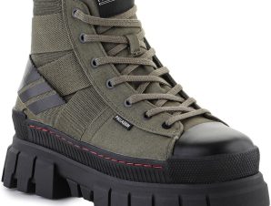 Ψηλά Sneakers Palladium Revolt HI Army 98579-309-M