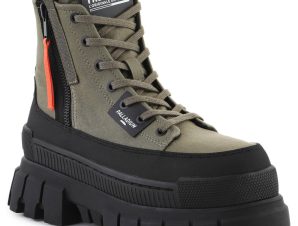 Ψηλά Sneakers Palladium Revolt Boot Zip Tx 98860-325-M Olive Night 325