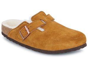 Τσόκαρα Birkenstock Boston Shearling LEVE Mink LAF