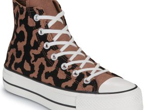 Ψηλά Sneakers Converse CHUCK TAYLOR ALL STAR LIFT PLATFORM LEOPARD REMIX