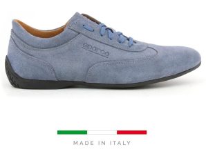 Sneakers Sparco Imola-gp – Suede Blue Jeans